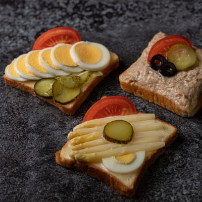 Belegte Brötli/ Canapes