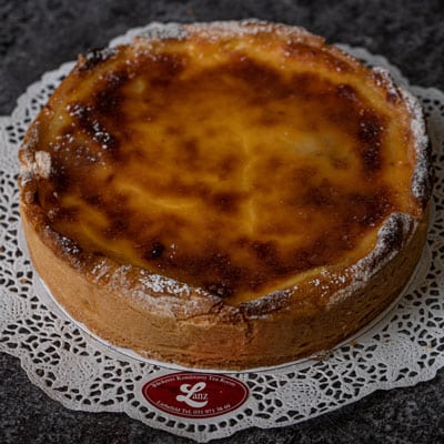 Vanille- Rhabarbertorte